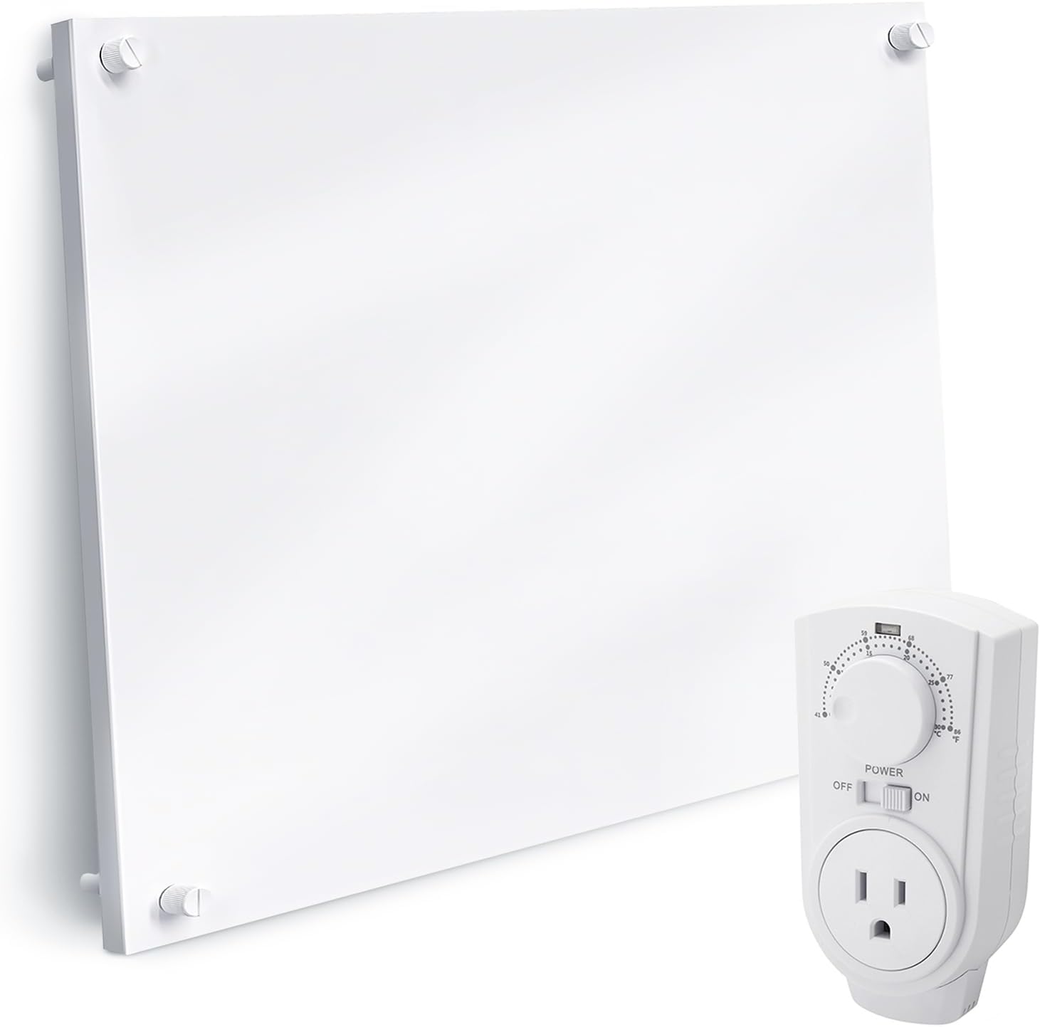 EconoHome Wall Mount Electric Heater with Thermostat