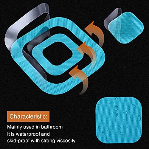 Non-Slip Bathtub Stickers with 36 PCS and Scraper