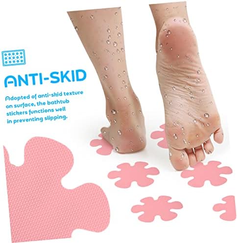 LIFKOME Non-Slip Snowflake Bathtub Stickers Set