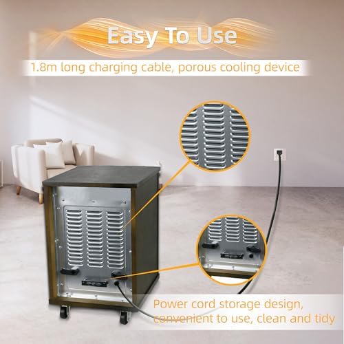 RealSmart 1500W Quartz Infrared Heater with Remote Control and 3 Modes 1
