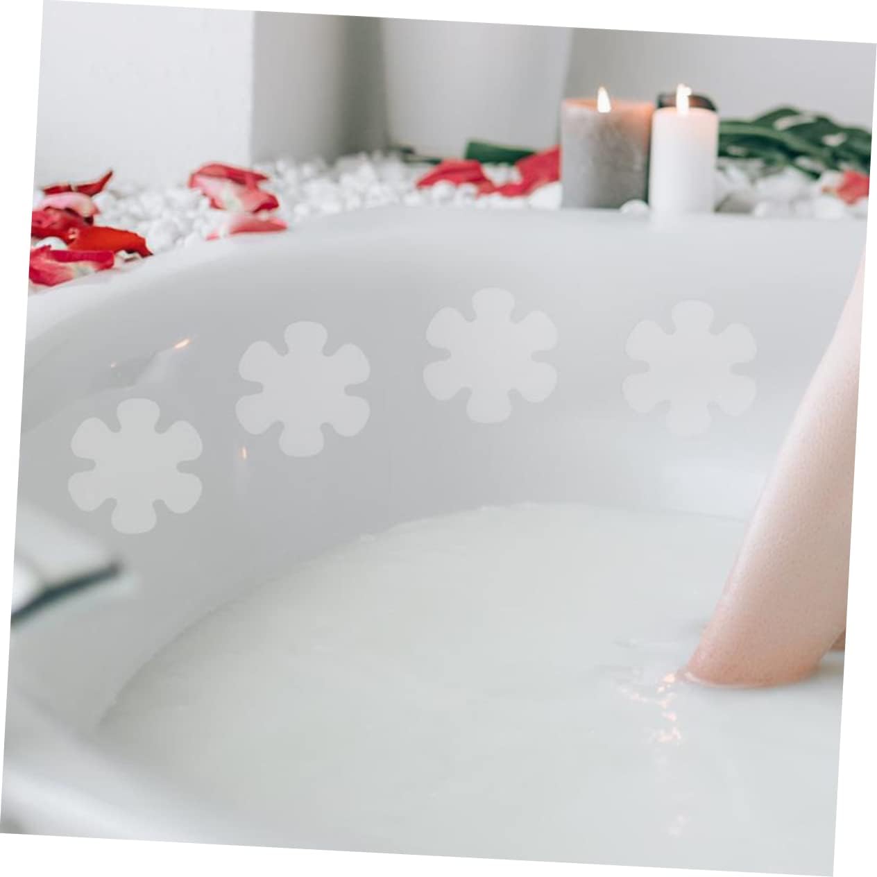 LIFKOME 12pcs Non-Slip Tub Strips Anti-Slip Tape