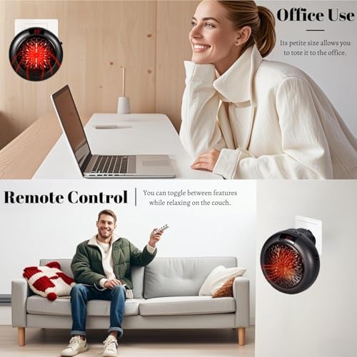 UverCyuree Mini Space Heater Portable Energy Efficient