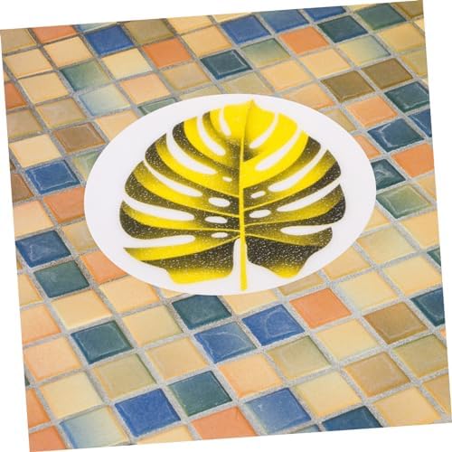 HOLIDYOYO Bathtub Stickers Leaf Anti-Slip Decor