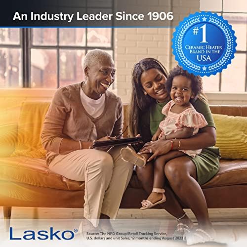 Lasko Oscillating Digital Ceramic Tower Heater White 2275 Inches