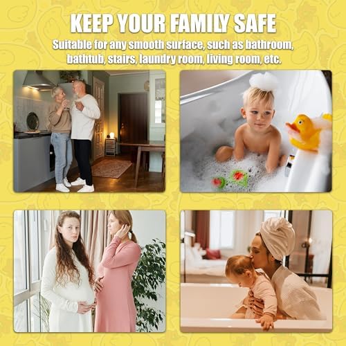 WIBUE Non-Slip Bathtub Stickers with Scraper