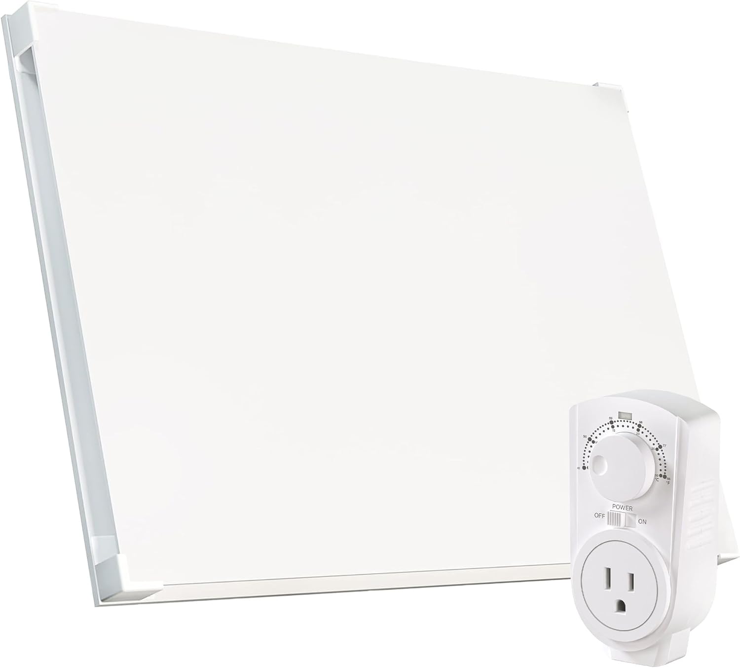 EconoHome Wall Mount Space Heater Panel with Heat Guard