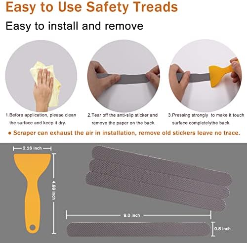 V-TOP 30 Piece Bathtub Non-Slip Stickers
