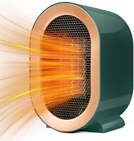 1200W Compact Electric Space Heater with Safety Quiet Operation