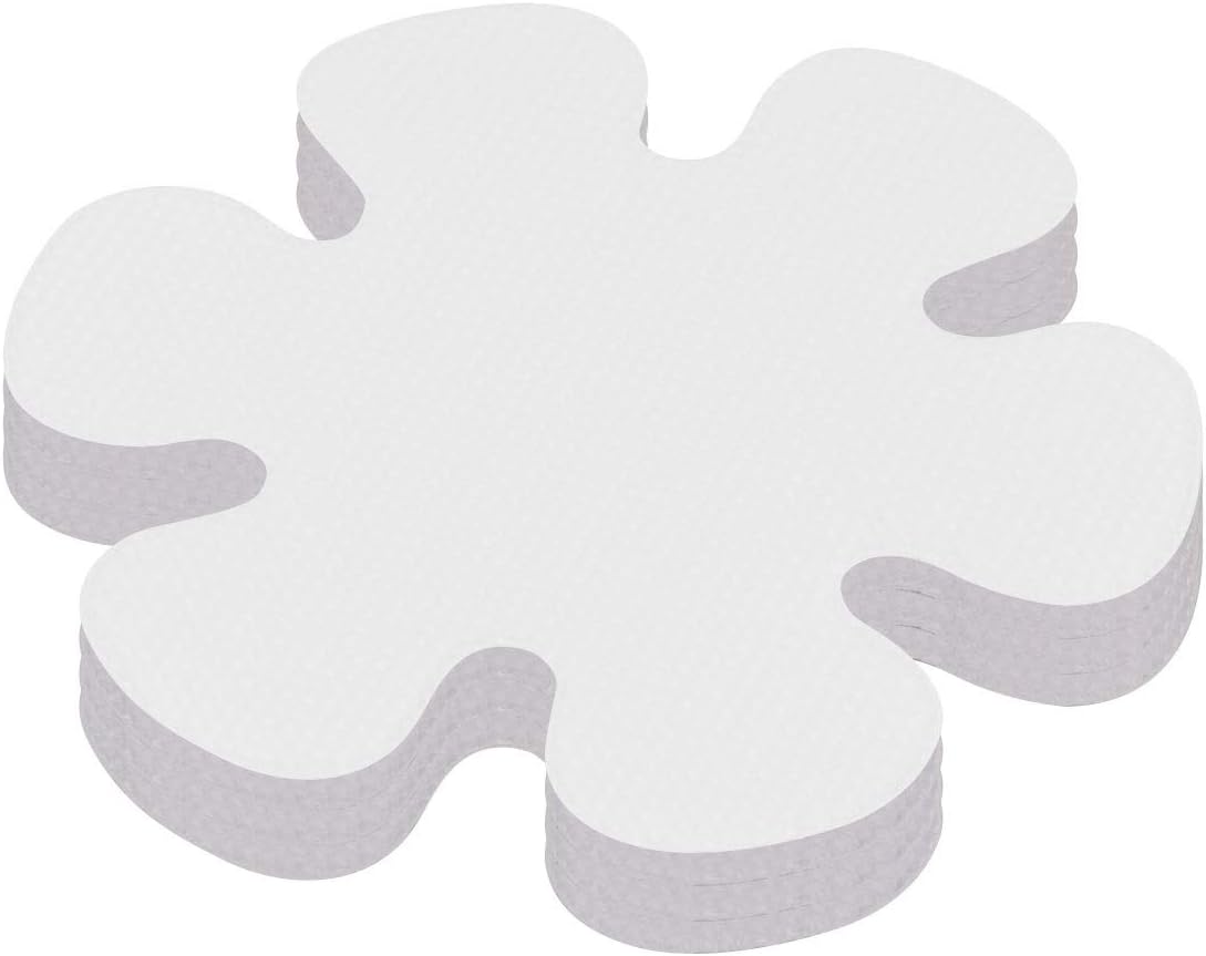 YOOJIA 20Pcs Transparent Non-Slip Bathtub Stickers