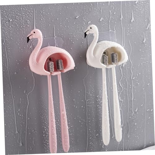 LIFKICH Wall Mounted Toothbrush Holder Organizer