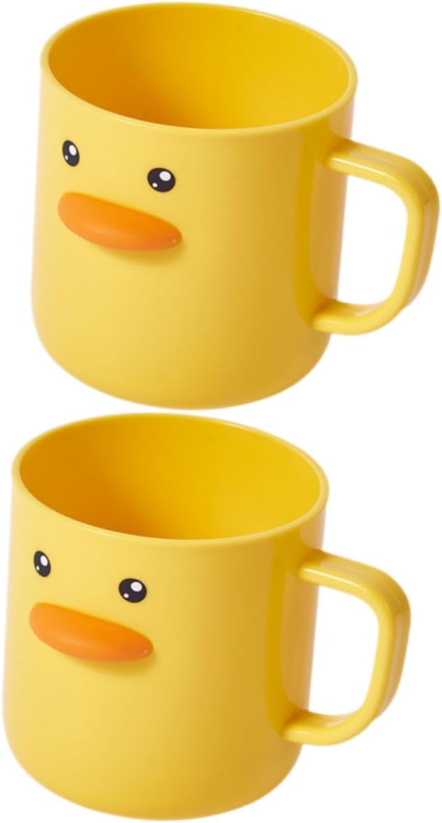 MAGICLULU 2pcs Cute Cartoon Toothbrush Cups for Boys and Girls