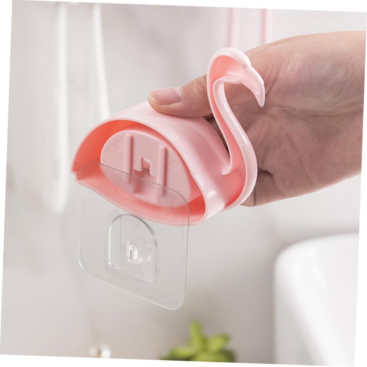 Happyyami Cartoon Toothbrush Holder 2 Pack