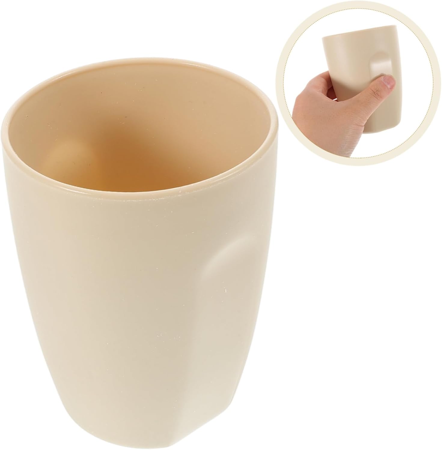 BESTYASH Modern Minimalist Bathroom Tumbler Cup for Toothbrush and Mouthwash