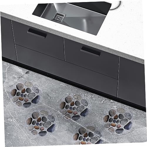 12-Piece Non-Slip Stone Tub Stickers for Safe and Stylish Bathroom