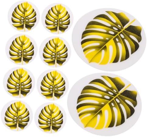 HOLIDYOYO Bathtub Stickers Leaf Anti-Slip Decor