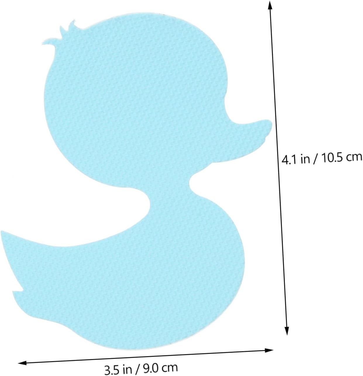 HAKIDZEL 24pcs Duck Anti-Slip Bathtub Stickers