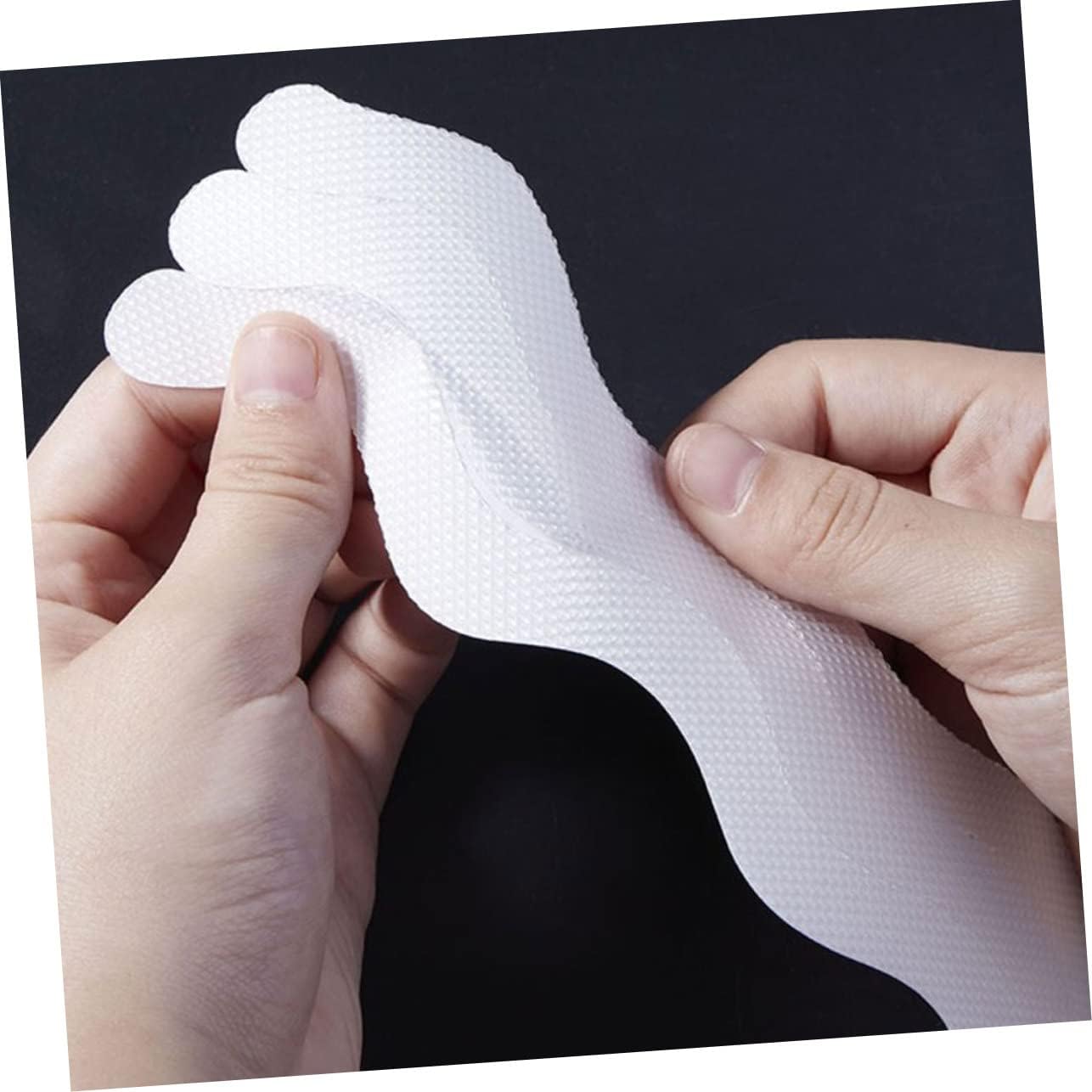 RORPOIR 36pcs S-Shape Anti-Slip Bathtub Stickers