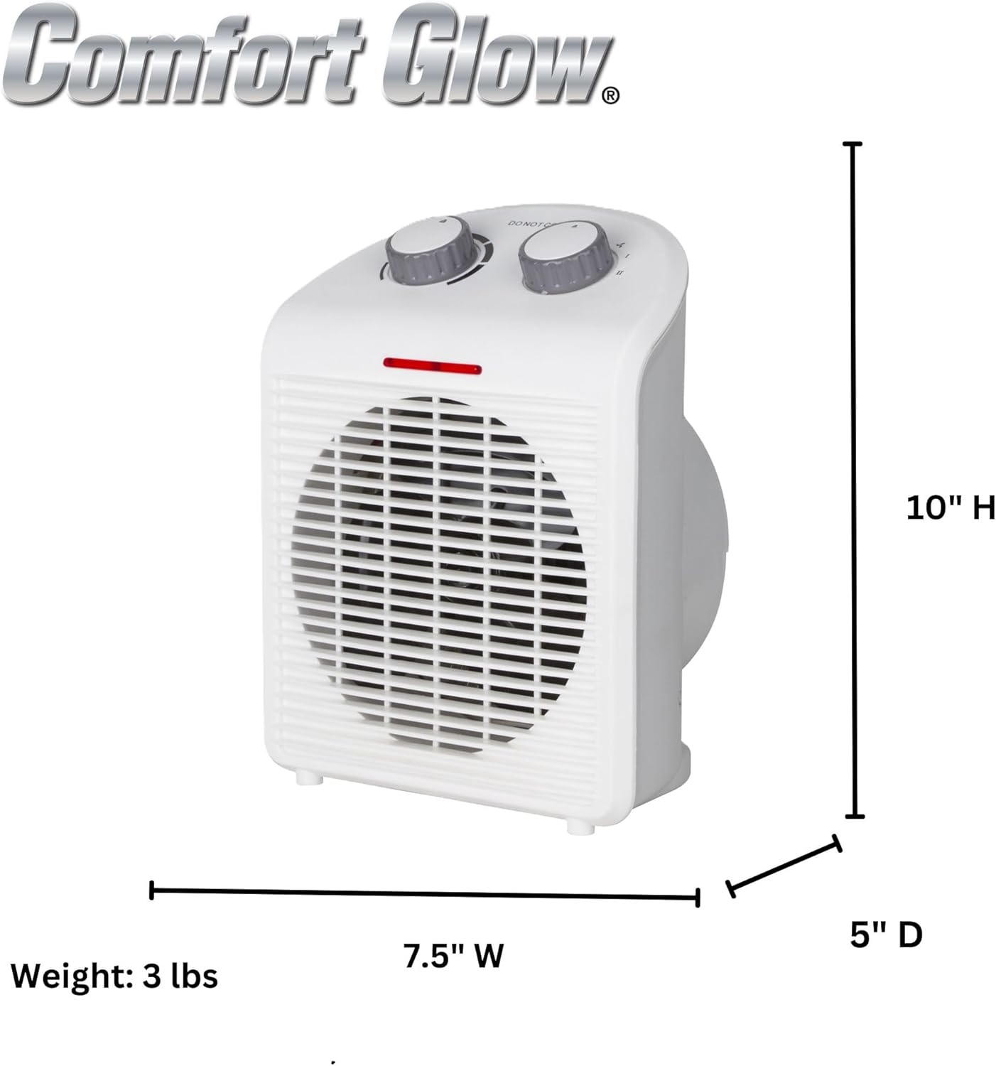 Comfort Glow EFH1518 Electric Fan Heater