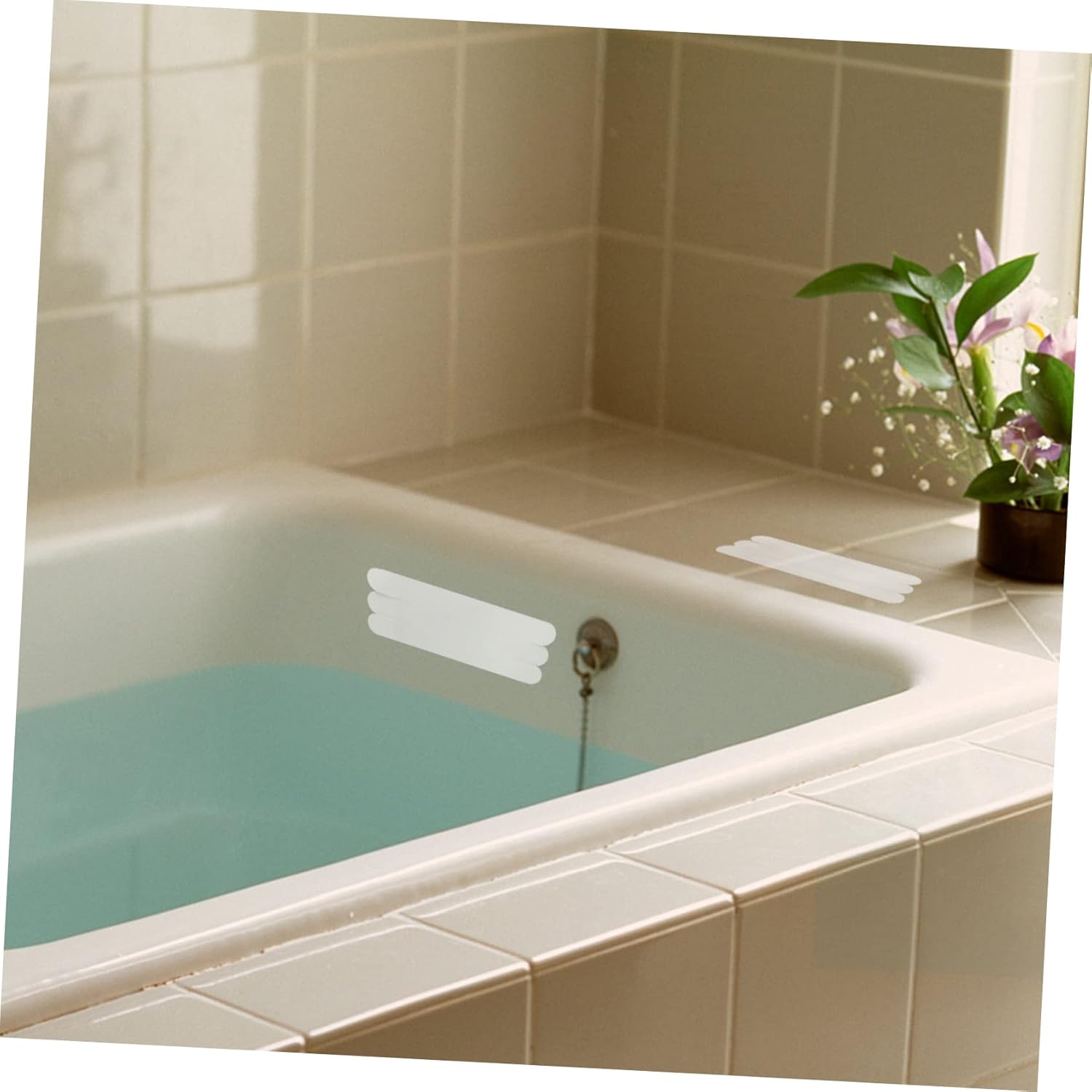 Luxshiny Non-Slip Bath Safety Strips for Bathroom