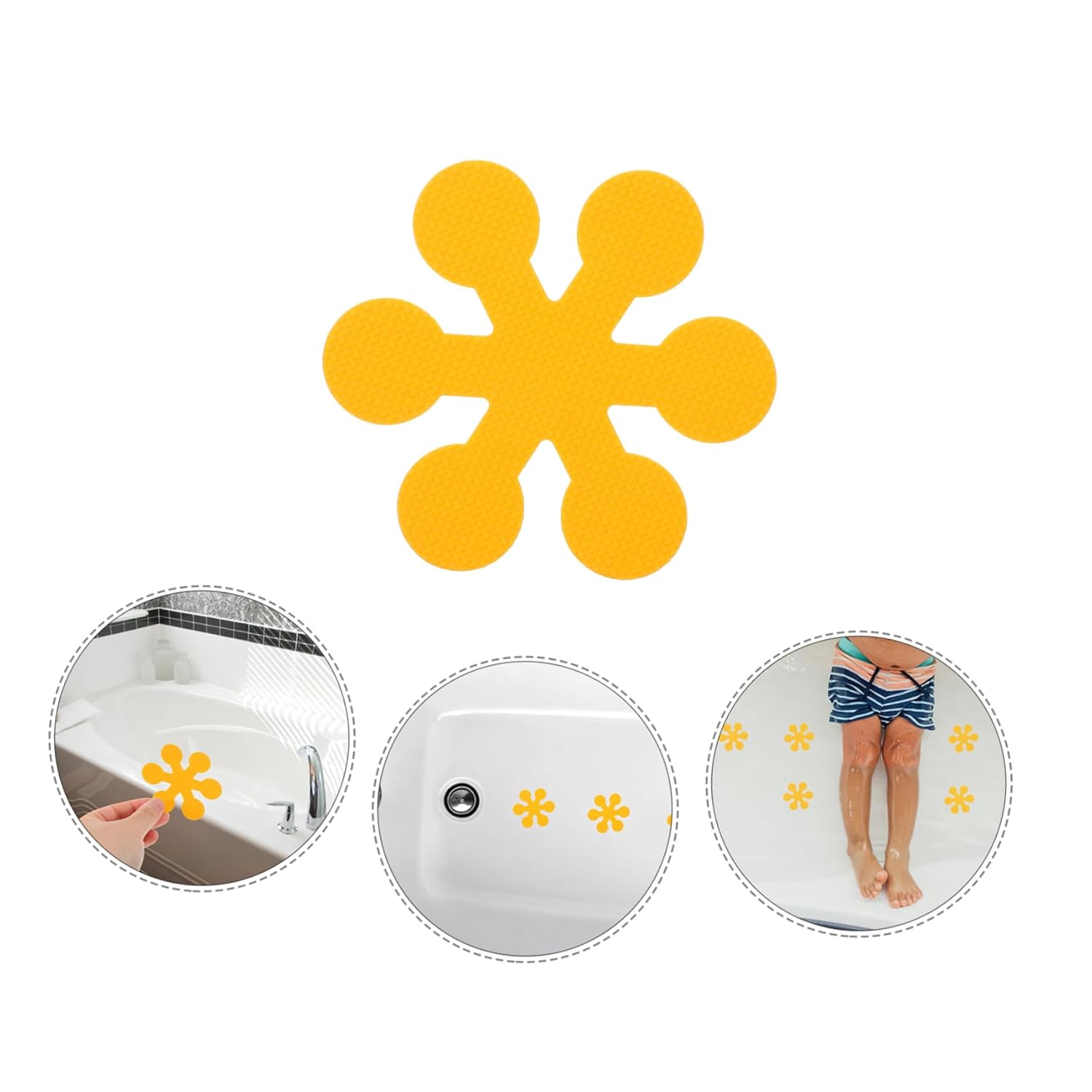 Toddmomy Non-Slip Tub Stickers for Safety and Style