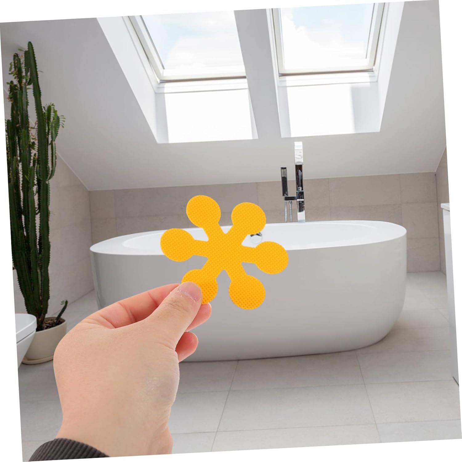 6pcs Bathtub Stickers Non-Slip Decorative for Kids