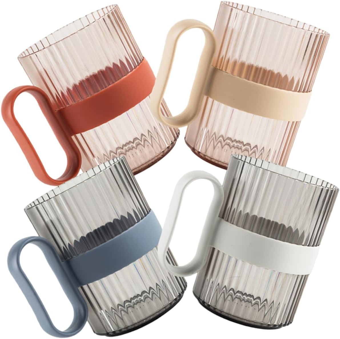 Cabilock 4pcs Reusable Toothbrush Cups 1