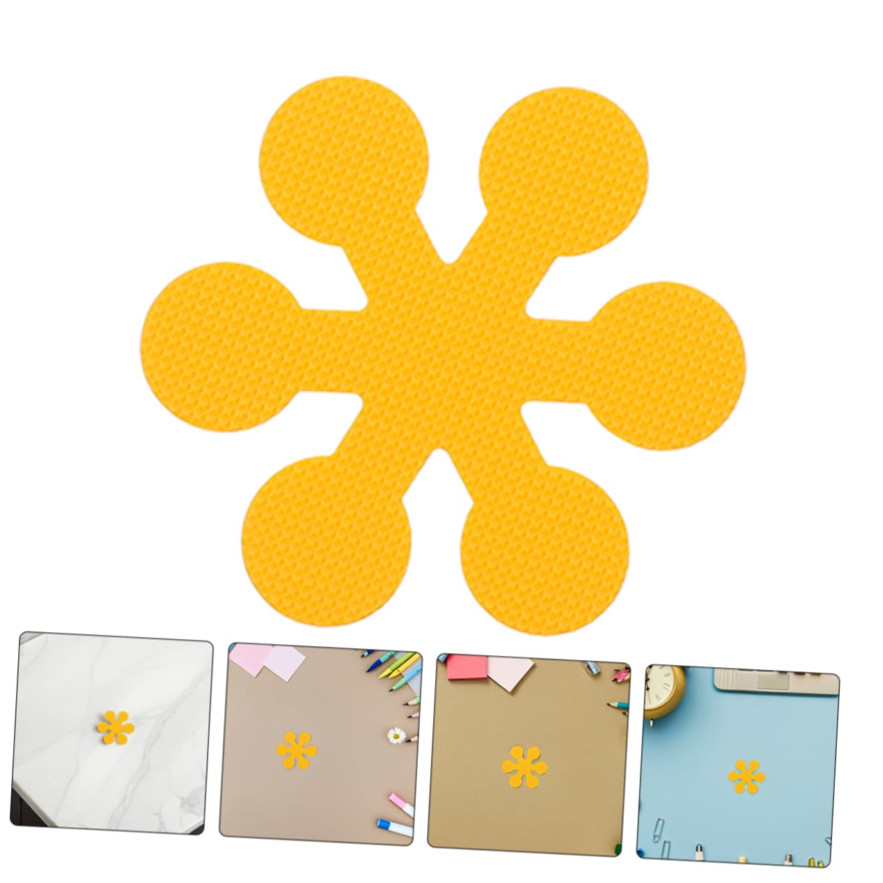 12pcs Snowflake Flower Non-Bathtub Stickers - Skid Decals for Bathroom Safety