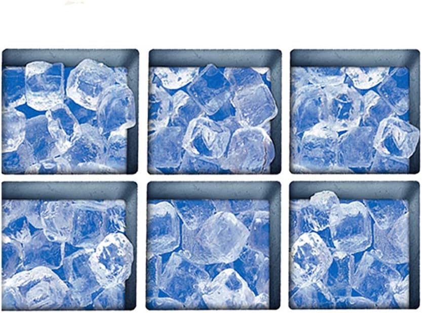 AILEGOU 3D Non-Slip Bathtub Stickers with Ice Design
