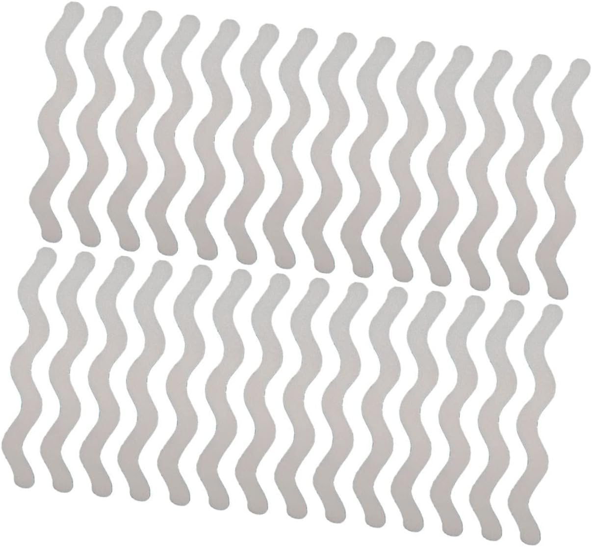 LIFKICH 36pcs S Shape Bath Tub Stickers Anti-Slip Decals