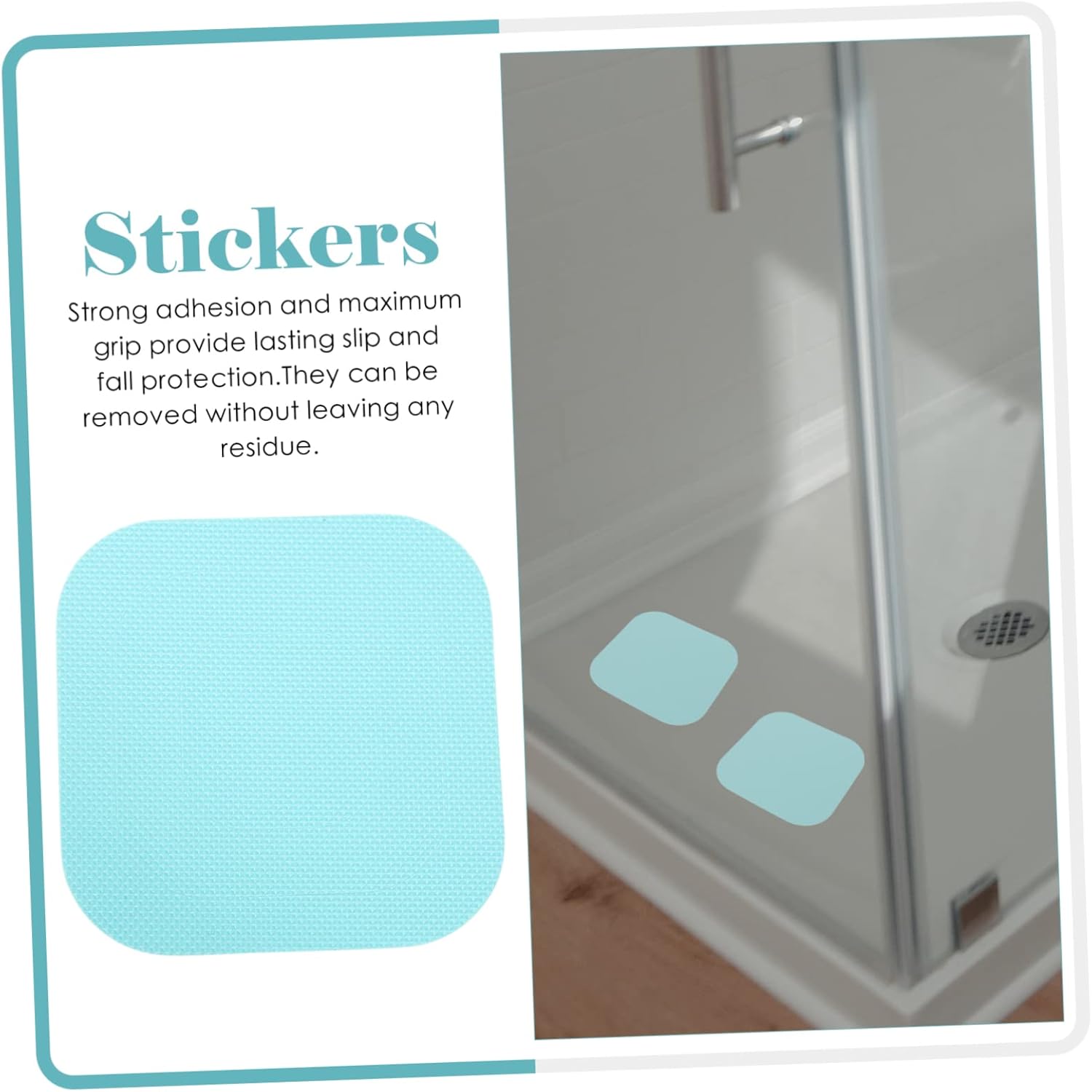 UTHCLO 36Pcs Bathroom Anti-Slip Stickers