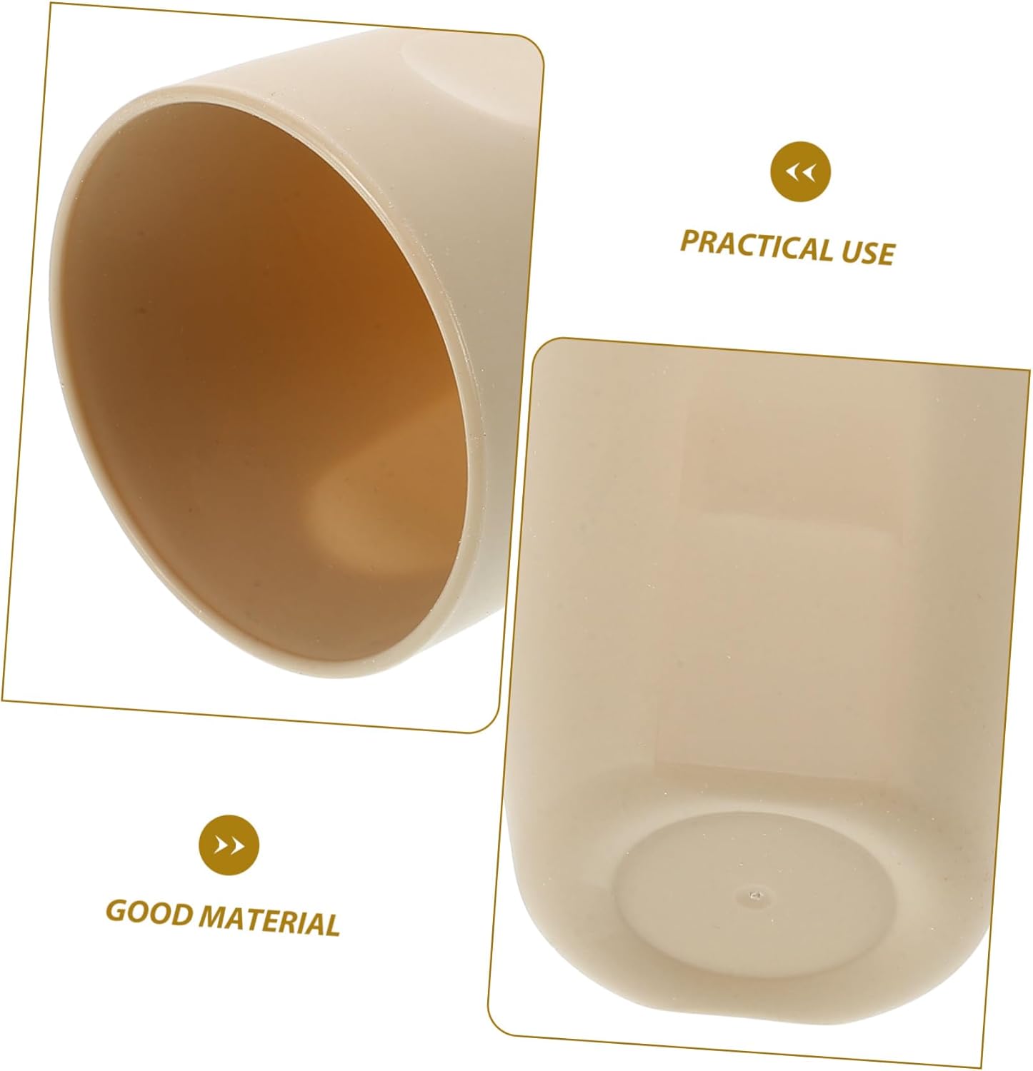 Ipetboom Bathroom Tumbler Toothbrush Cups Set for Couples