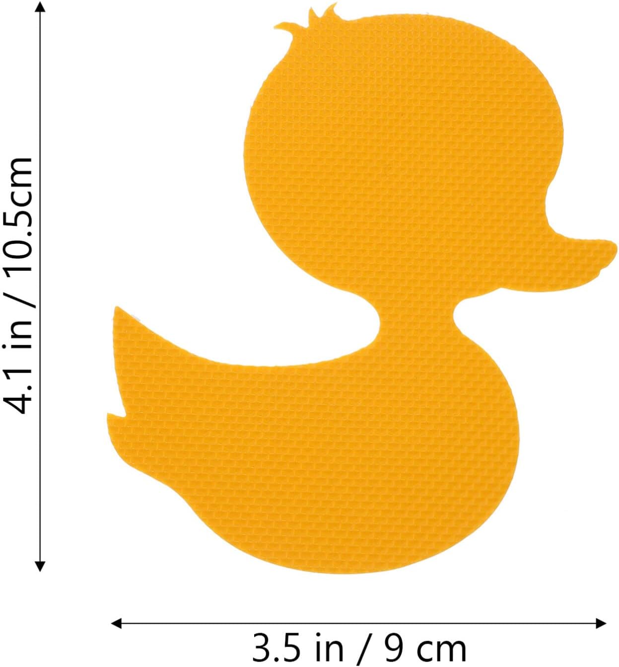Ipetboom Cute Duck Non-Slip Bathtub Stickers 12pcs