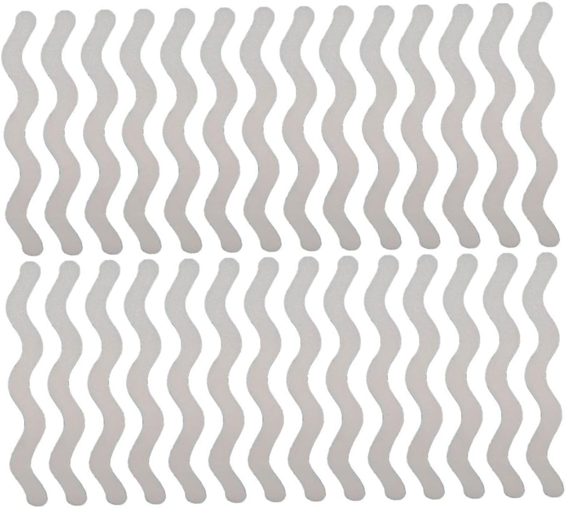 STOBAZA Anti-Slip Tape 36pcs S Shape Bath Stickers