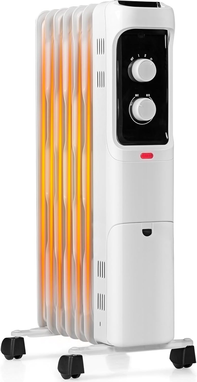 ORALNER Oil Filled Radiator Heater with 3 Modes and Safety Features