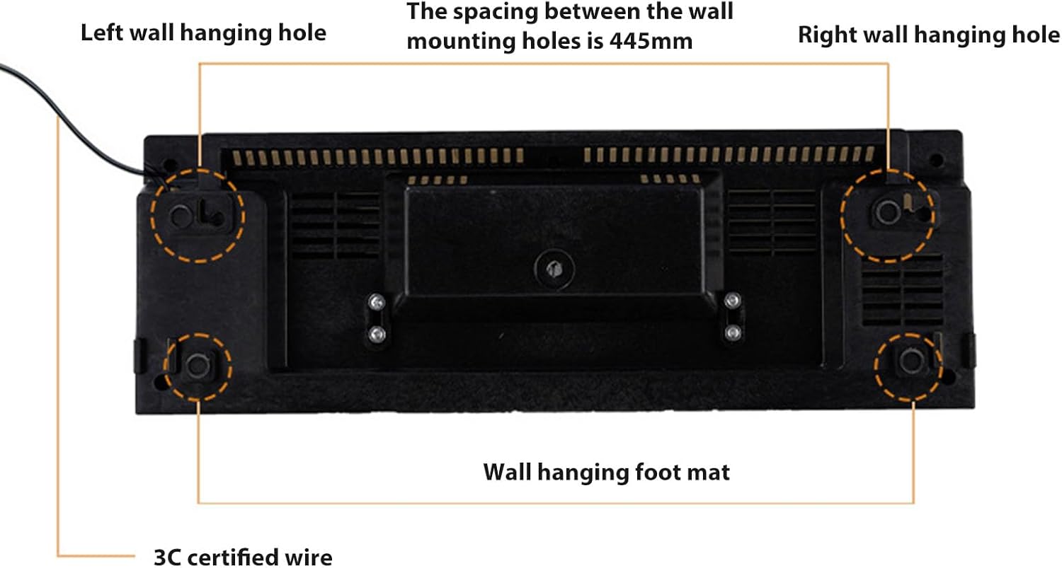 Septpenta Wall Heater with Remote Control 1