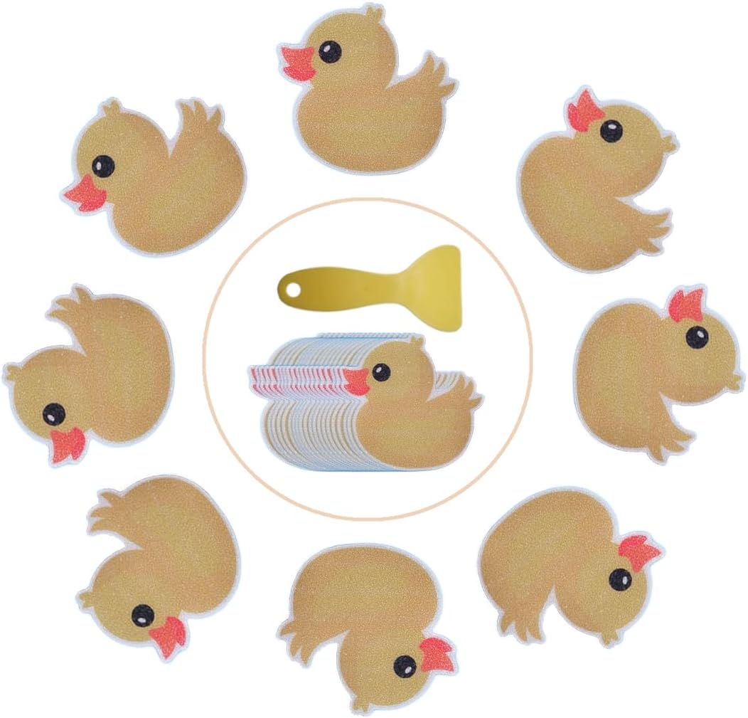 ANBER Non-Slip Bathtub Stickers with Scraper