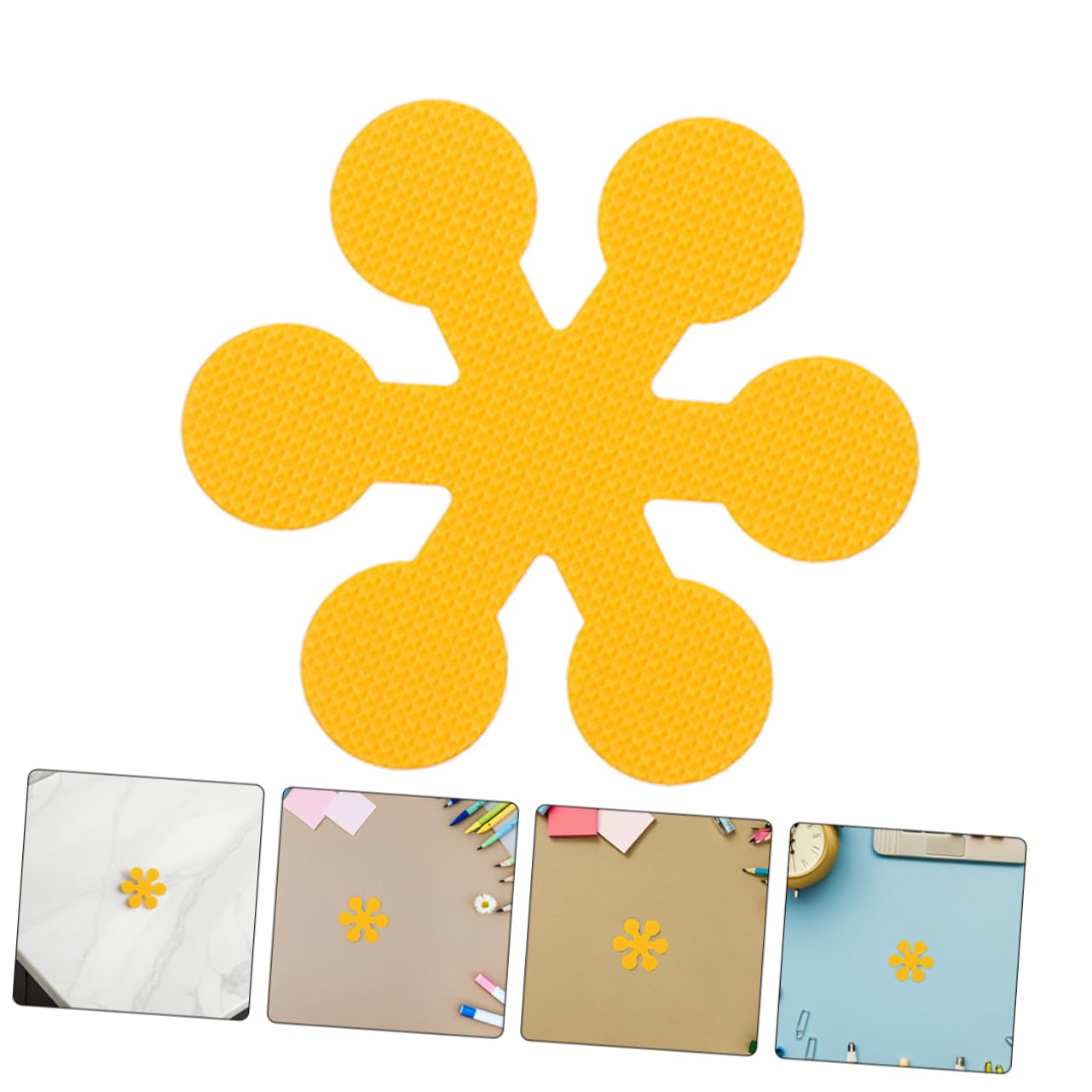 Kisangel Anti-Slip Bathtub Stickers Snowflake Flower Safe Install