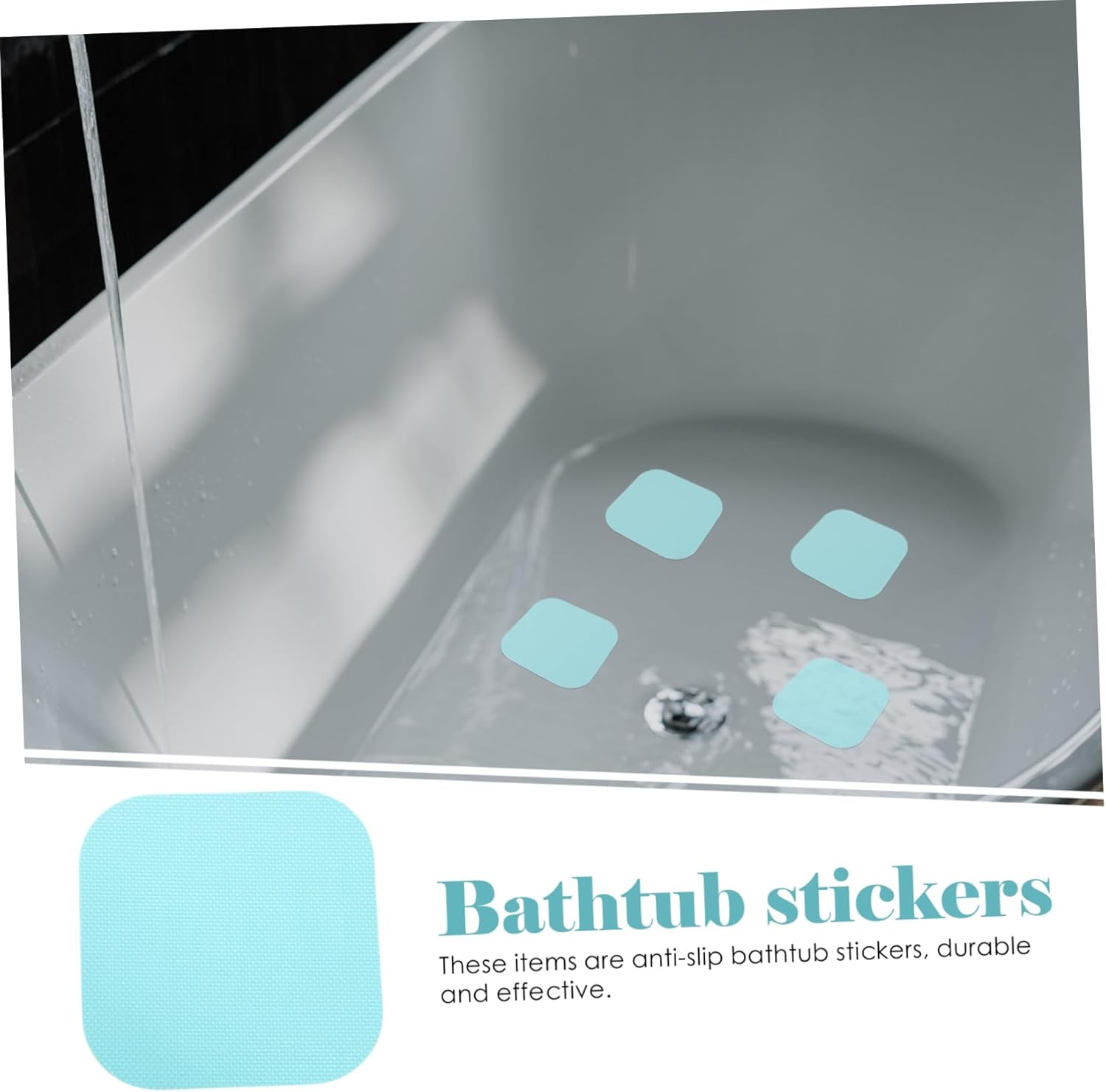 UTHCLO 36Pcs Bathroom Anti-Slip Stickers
