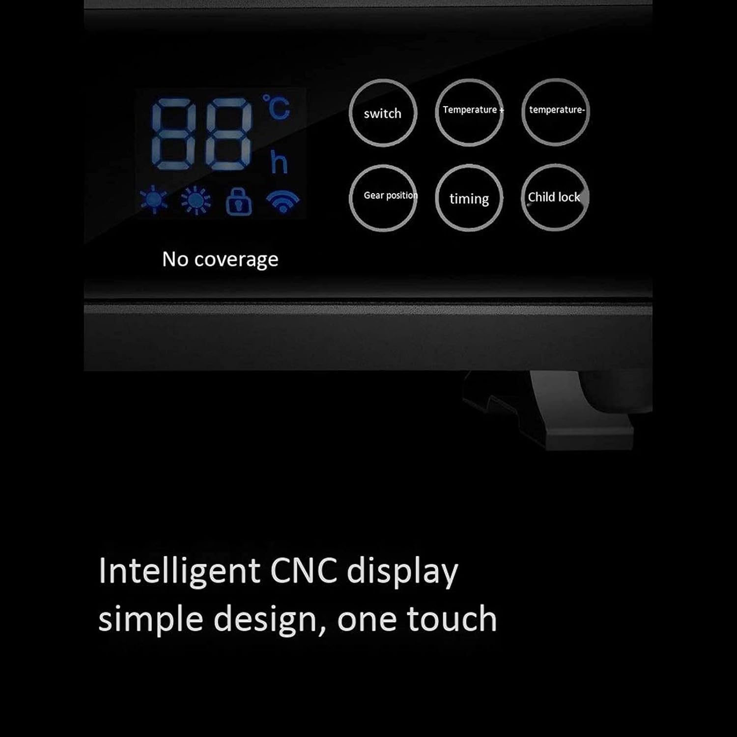 WANGFENG Smart Electric Baseboard Heater with Convection