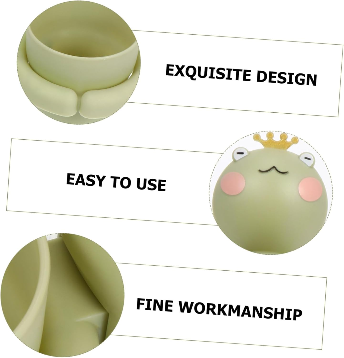 Holibanna Wall-Mounted Toothbrush Cup Holder for Boys and Girls