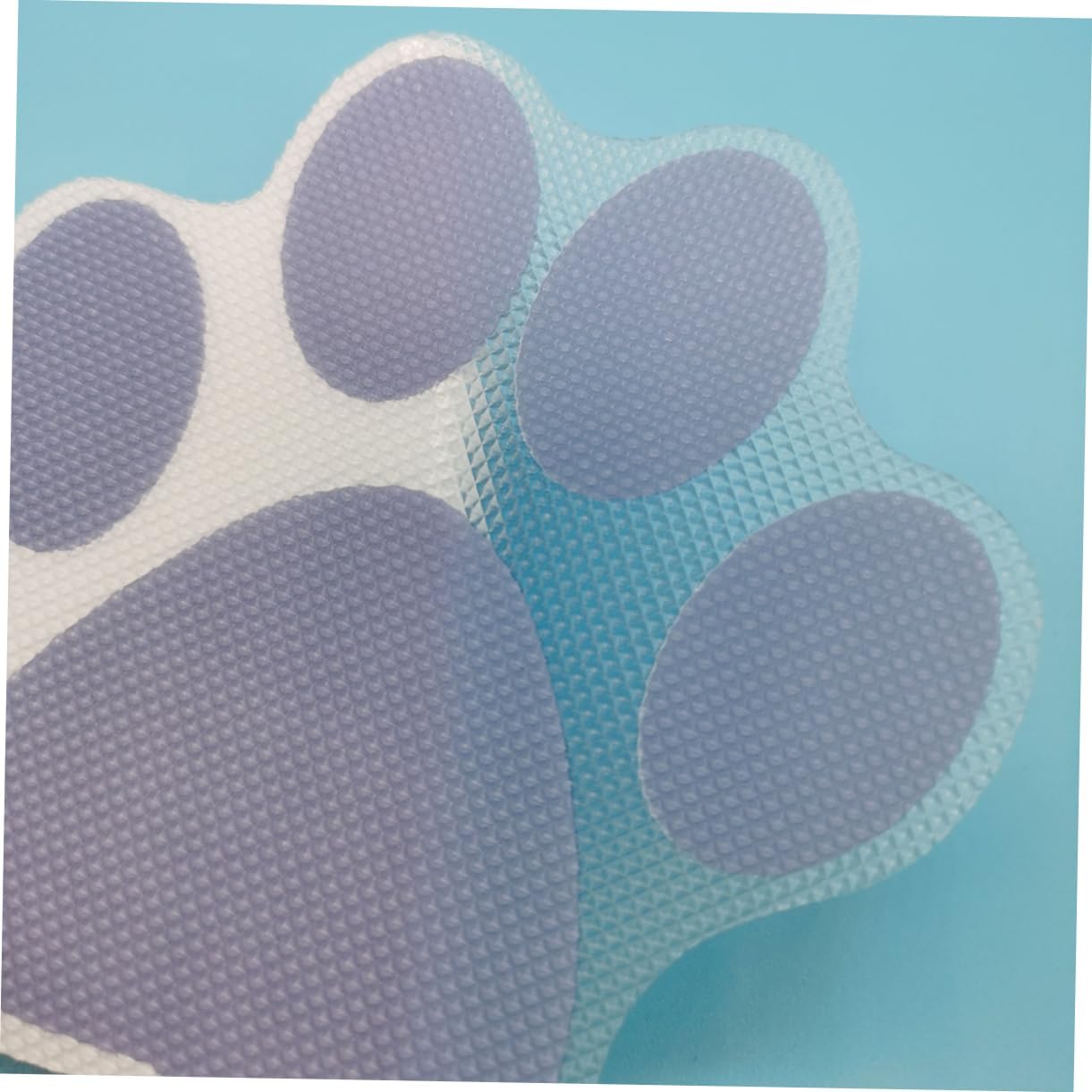 Cabilock 4pcs Cartoon Dog Footprint Decals for Bathtub 1