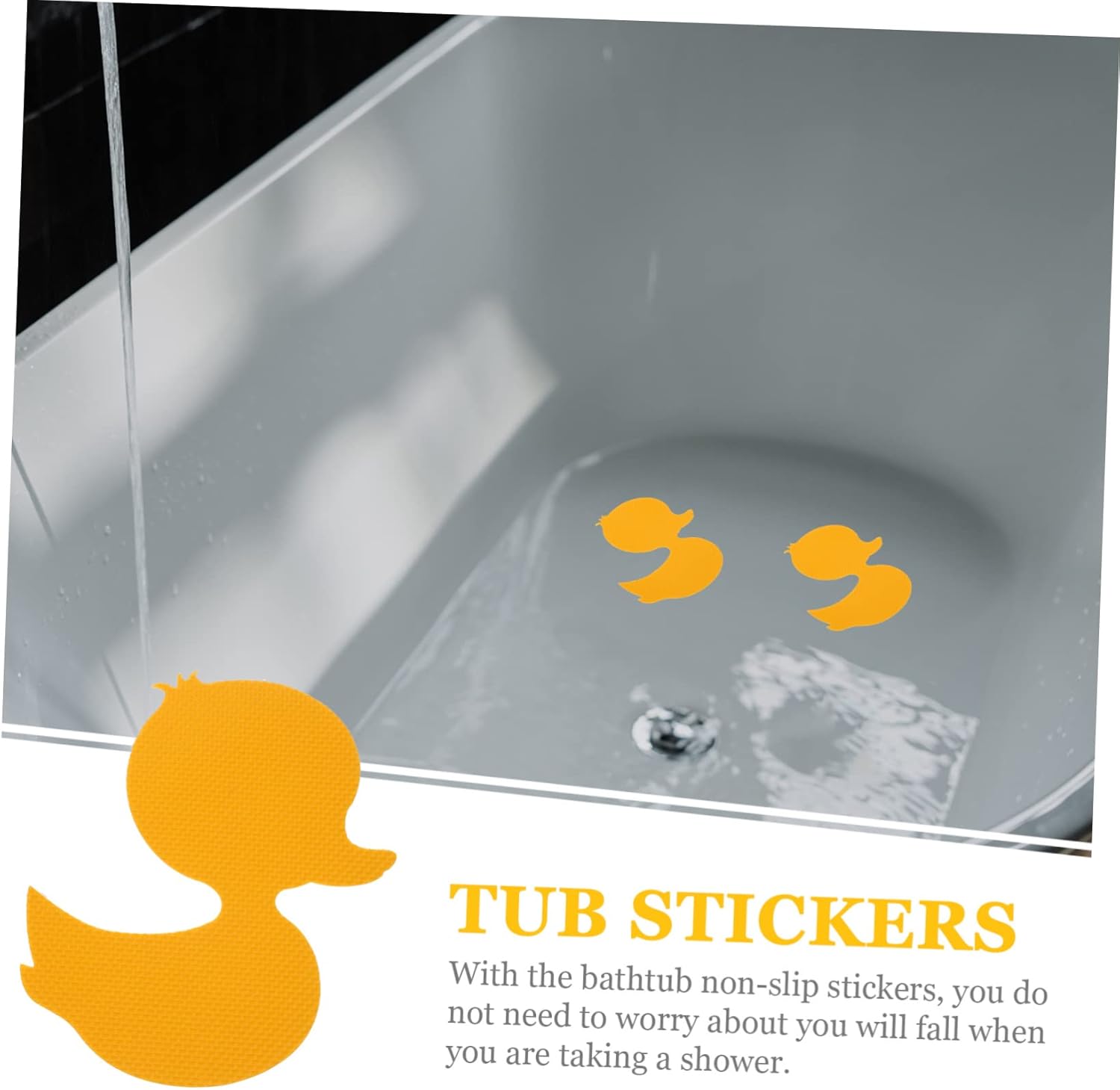 COSMEVIVI 12pcs Non-Slip Bathtub Stickers for Kids