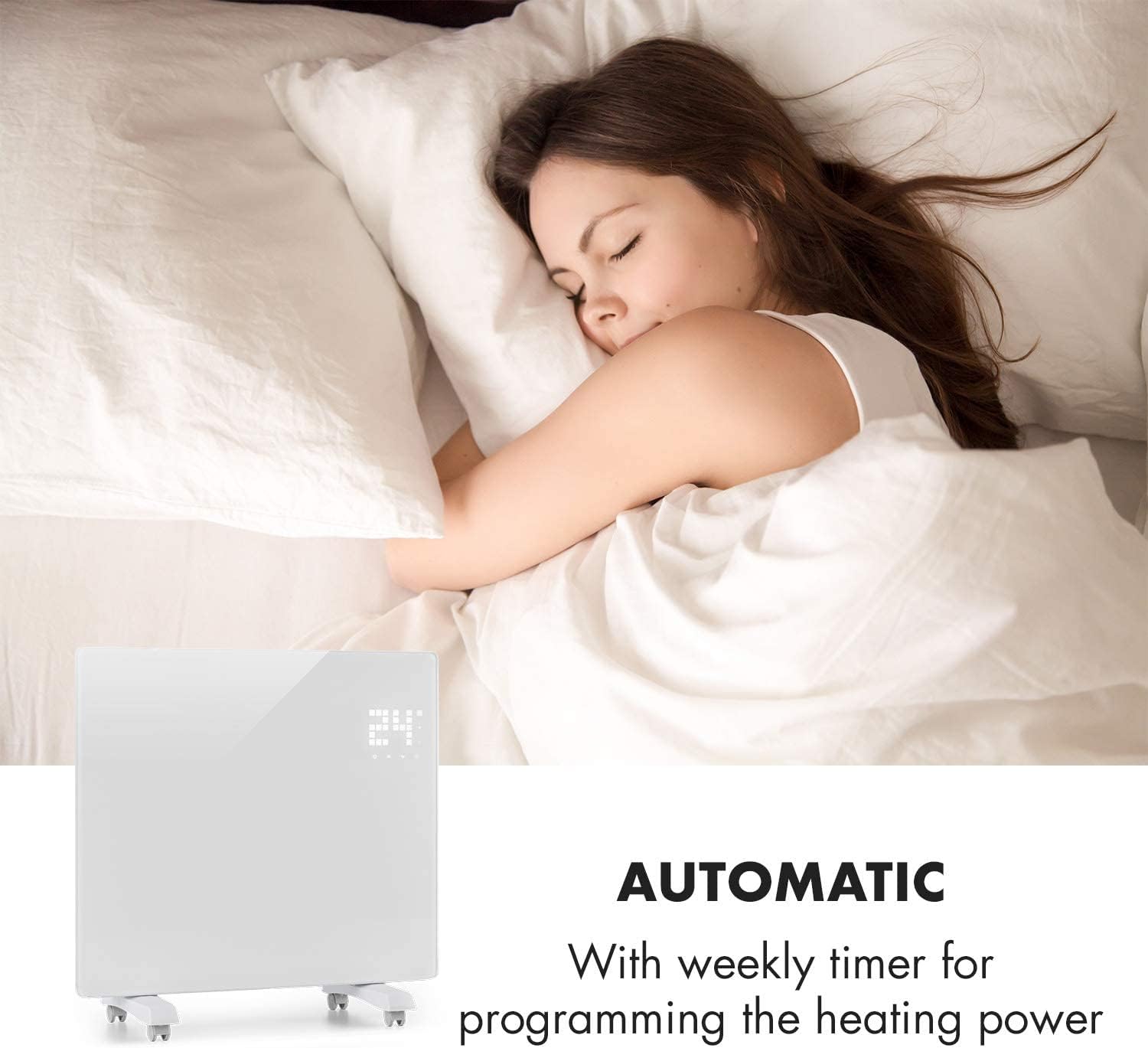Klarstein Bornholm Single Convection Heater - White