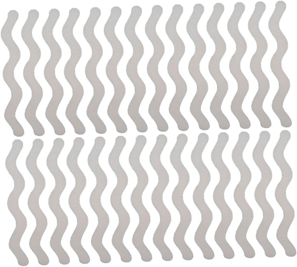 STOBAZA Anti-Slip Tape 36pcs S Shape Bath Stickers