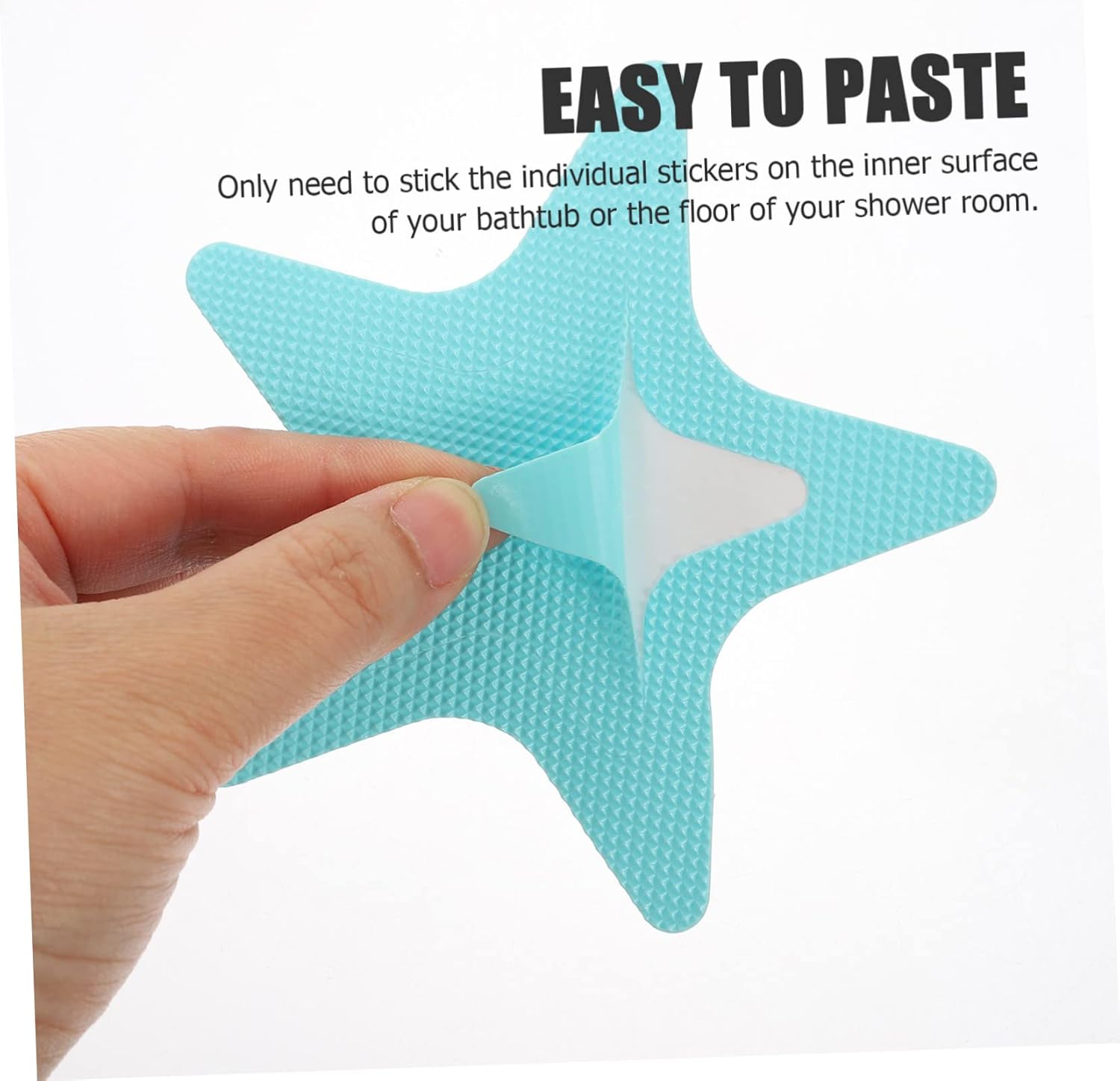 Yardenfun 20Pcs Non Slip Bathroom Stickers with Star Design
