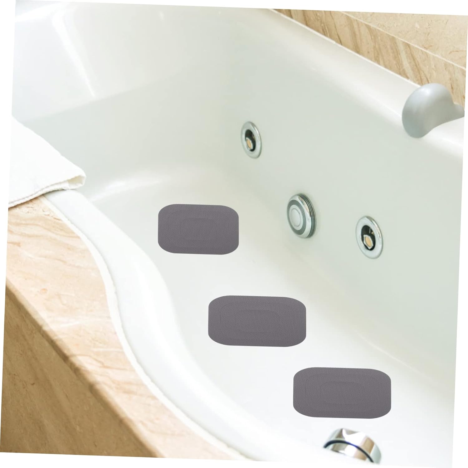 ULTECHNOVO 20pcs Non-Slip Bath Stickers for Tile and Tub