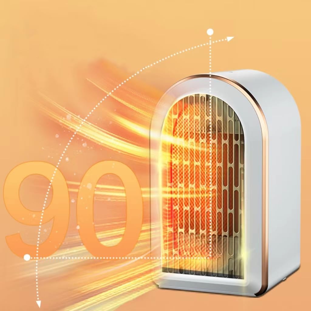GaRcan 1200W Electric Space Heater with Thermostat and Safety Features