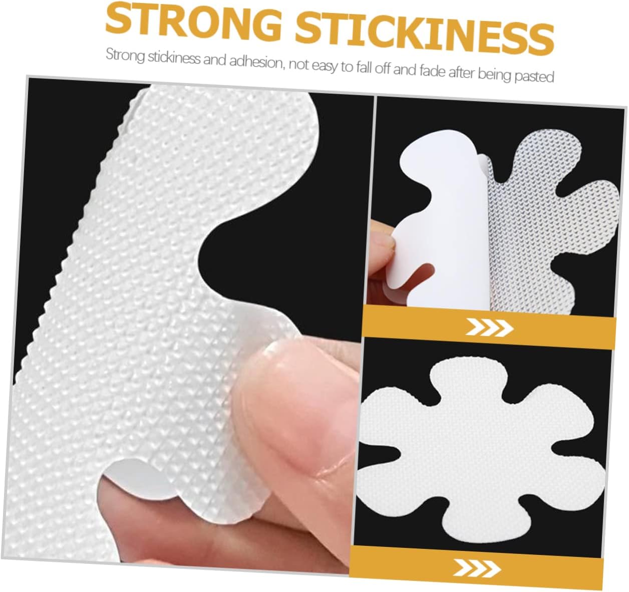 LIFKOME 12pcs Non-Slip Tub Strips Anti-Slip Tape