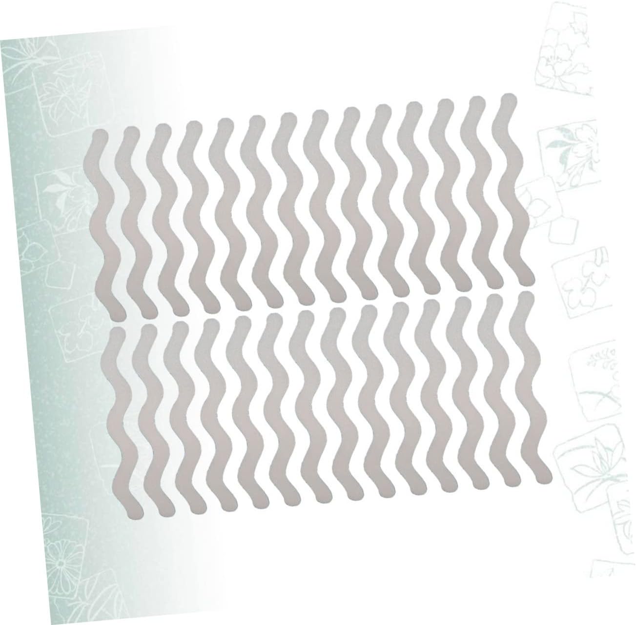 LIFKICH 36pcs S Shape Bath Tub Stickers Anti-Slip Decals