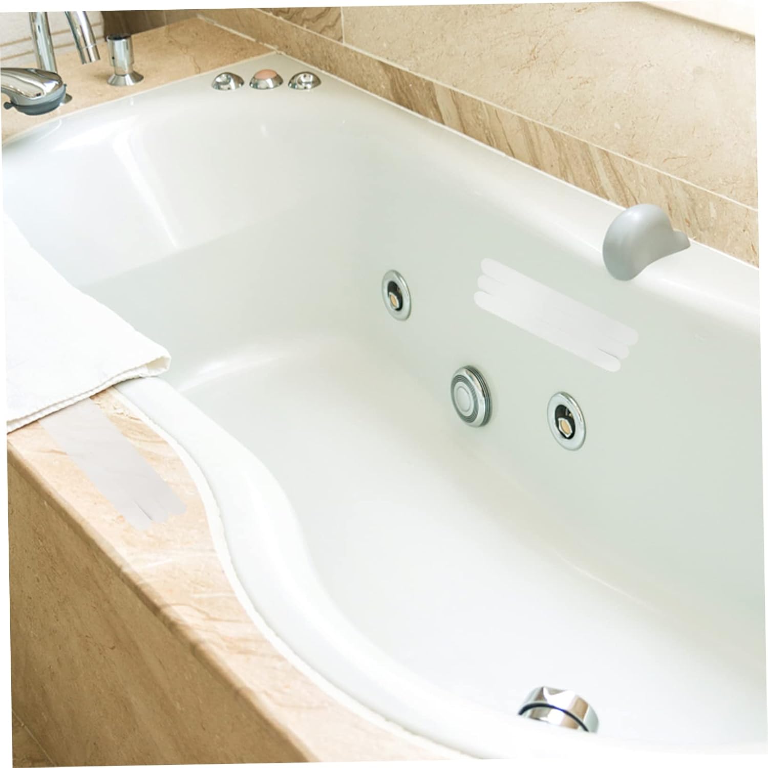 Cabilock Non-Slip Bath Stickers 6pcs Safety Strips